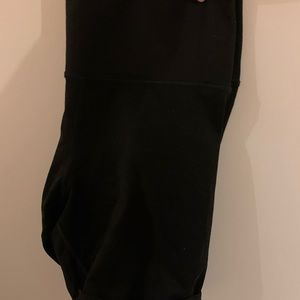 aerie black bike shorts